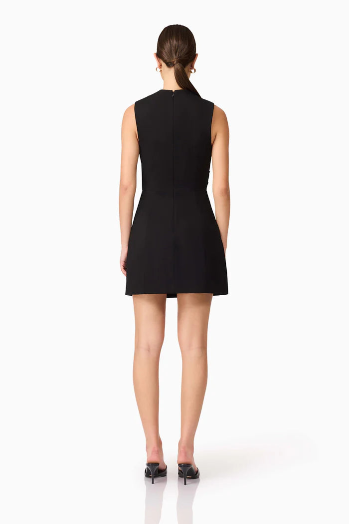 ALINA ASYMMETRICAL MINI DRESS