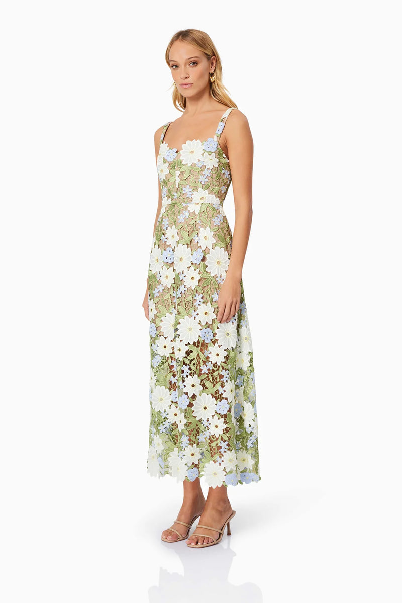 FLORA MIDI DRESS