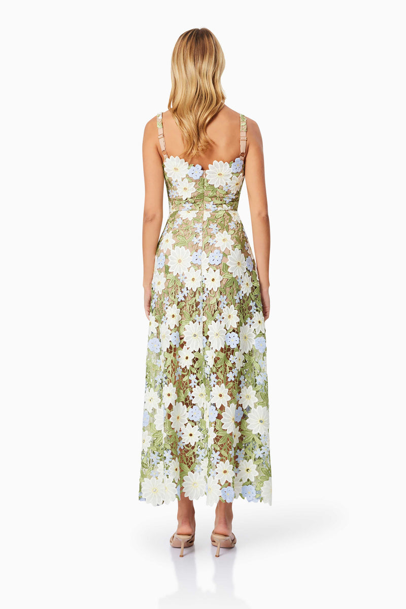 FLORA MIDI DRESS