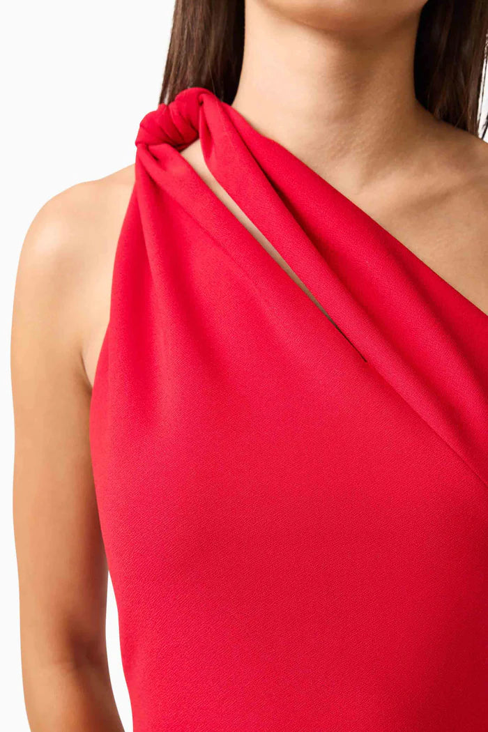 LILA ASYM MINI DRESS